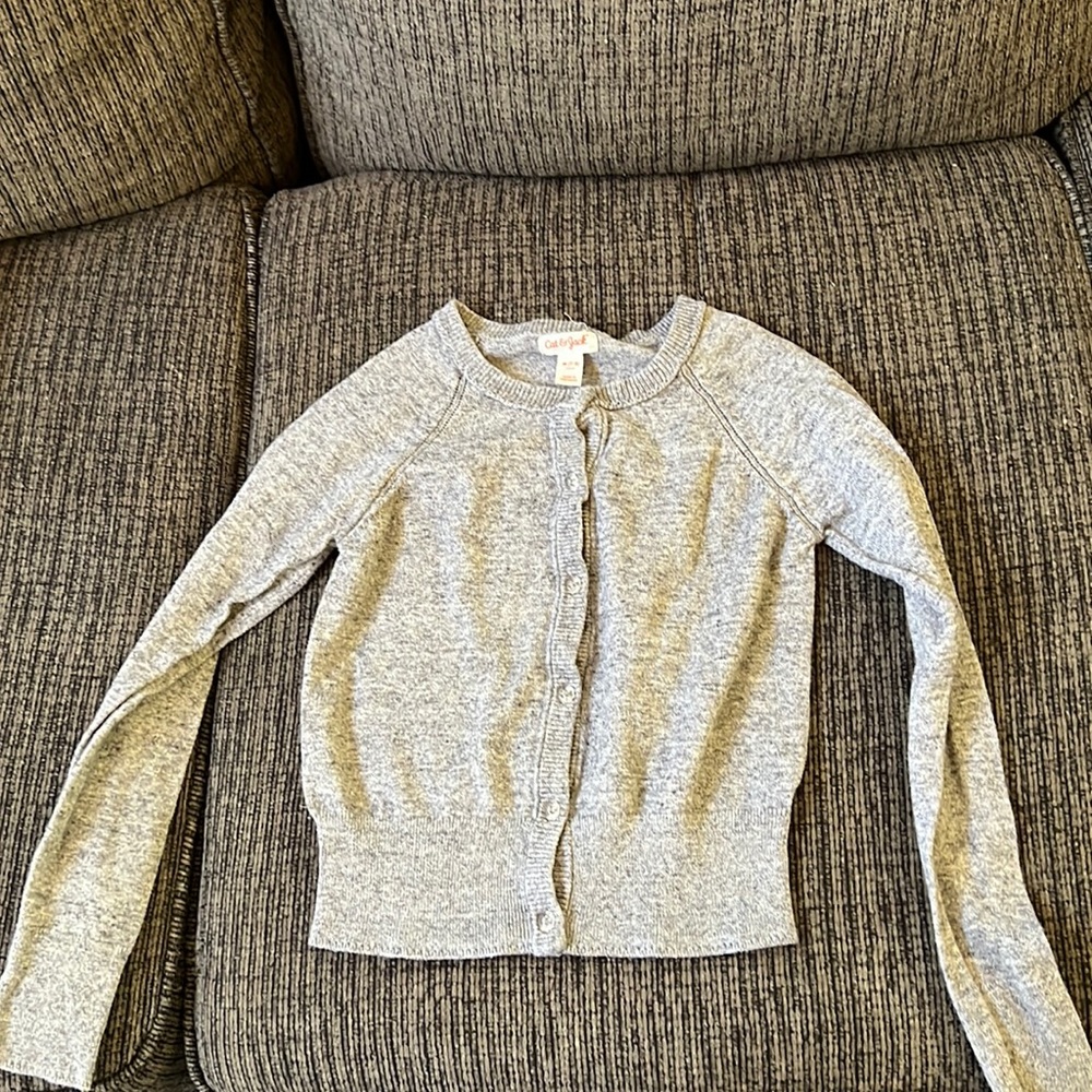Grey cardigan for kids